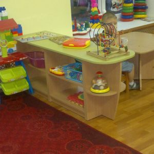 Стеллаж для игрушек. Мебель для детского сада в Калининграде
